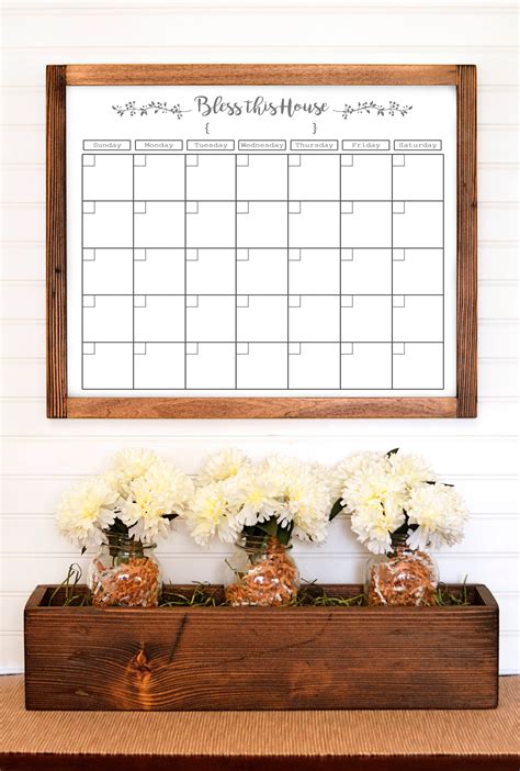 Farmhouse Calendar